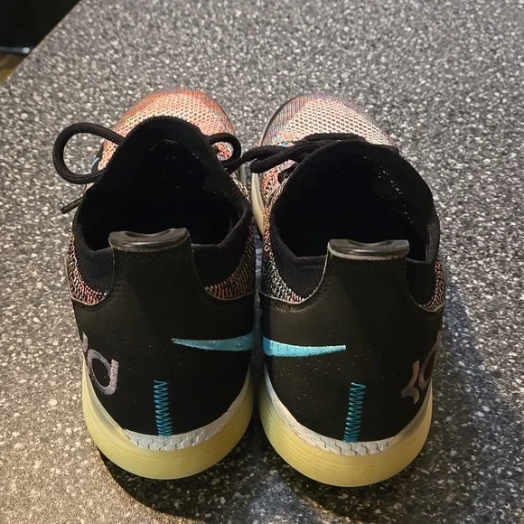 Mens Nike Zoom  KD 11 Multi Color FlyKnit Style Basketball Shoes Size 10 - Picture 4 of 16